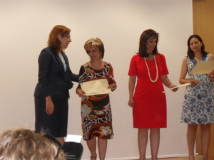 23/6/11 η βράβευση έγινε παρουσία κ της Υφυπουργού κ. Εύης Χριστοφιλοπούλου