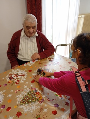 Επίσκεψη στο Κωνσταντοπούλειο Ευγηρείο- Δράση ενεργού πολίτη