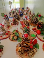 Χριστουγεννιάτικες κατασκευές με το το 29ο Δημοτικό Σχολείο Πατρών στο πλαίσιο του προγράμματος "Μια φορά ήταν η φύση"